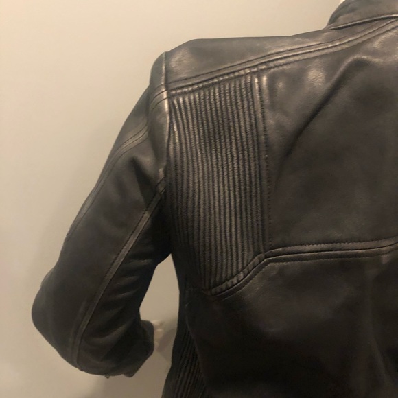 Anthropologie Artisan De Luxe Leather moto jacket - Picture 3 of 8